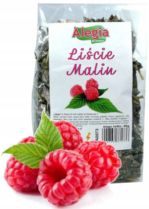 Alegia Liście Malin dla gryzoni i królików 40g