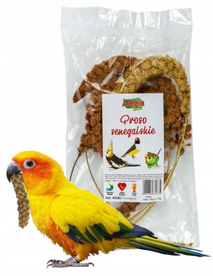 Proso senegalskie dla papug Alegia 0,08 kg