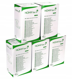 Kompresy włókninowe jałowe 5x5cm 5x125 sztuk