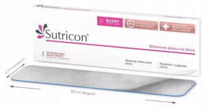 Sutricon silikonowe plastry na blizny 5x30cm 5szt