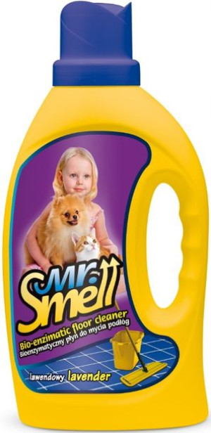 Mr. Smell Płyn do mycia podłóg na mocz Lawenda 1L