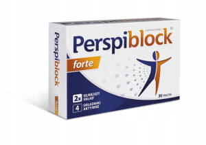 Perspiblock forte 30tab. nadmierna potliwość