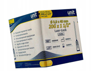 Igła iniekcyjna 0,9x40 100 SZTUK