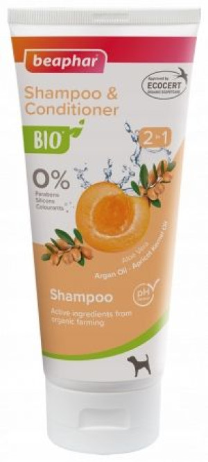 Beaphar Bio organiczny szampon 2w1 dla psa 200ml