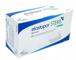 Opatrunek jałowy Elastopor STERIL 8cmx15cm 30szt