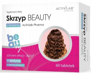 Activlab Skrzyp Beauty + Biotyna 60 tabl.