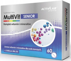 MultiVit Senior Witaminy minerały dla seniorów