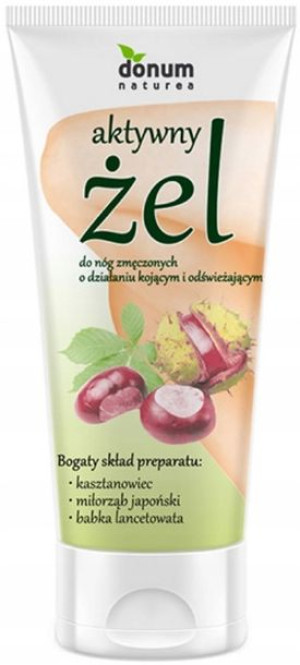 Aktywny żel z kasztanowca do nóg zmęczonych 200 ml