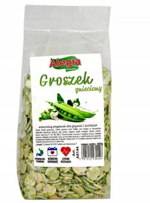 Groszek gnieciony dla gryzoni i królików 300g