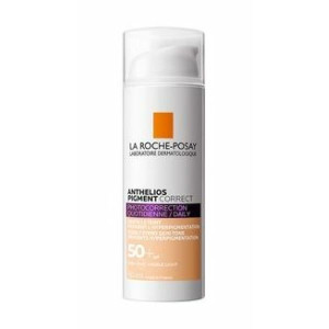 La Roche-Posay Anthelios Pigment Correct, krem barwiący SPF50+, 50 ml