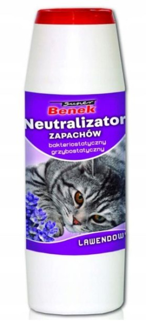 Neutralizator zapachów do kuwet lawendowy 500g