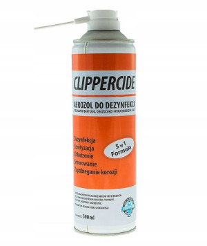 Clippercide Spray Dezynfekcja Maszynek Ostrzy 0,5l