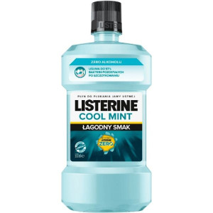 Listerine Cool Mint, łagodny płyn do płukania jamy ustnej, 500 ml