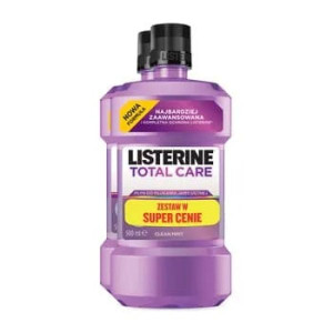 Listerine Total Care, płyn do płukania jamy ustnej, 2 x 500 ml