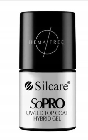 Silcare SOPRO Top lakier hybrydowy HEMMA FREE 7g