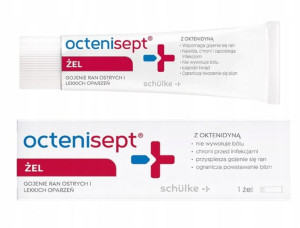 Octenisept żel na rany i oparzenia z oktenidyną 20