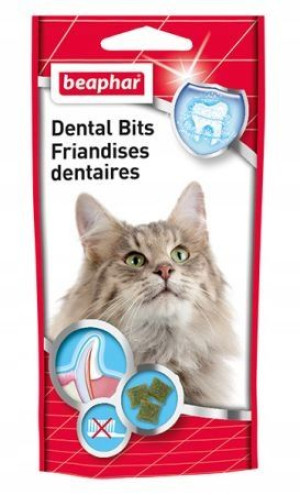 Dental Bits Przysmak Kot Czyste Zęby Świeży Oddech