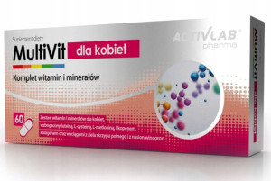 Witaminy Activlab MultiVit dla kobiet 60 kaps.