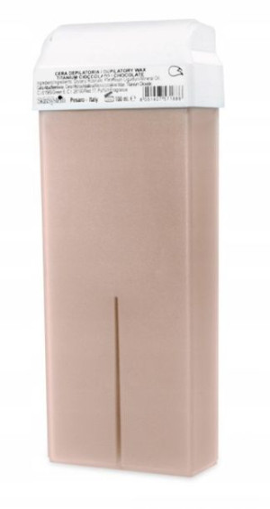 Wosk do depilacji w rolce 100 ml czekolada