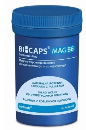 Formeds Bicaps Mag B6 Magnez cytrynian 60 kaps