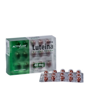 Luteina EXTRA Mocny Zdrowy Wzrok 40mg 30kapsułek