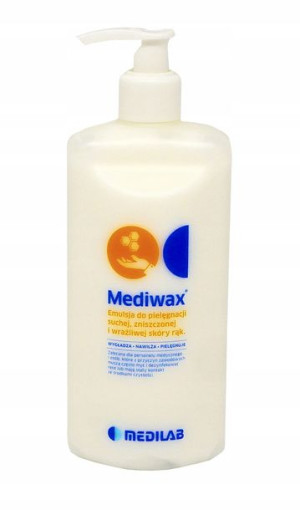 Mediwax Emulsja Krem Do Rąk 500ml Pompka
