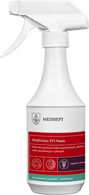 MEDICLEAN MC 311 Czysta Łazienka Pianka 500 ML