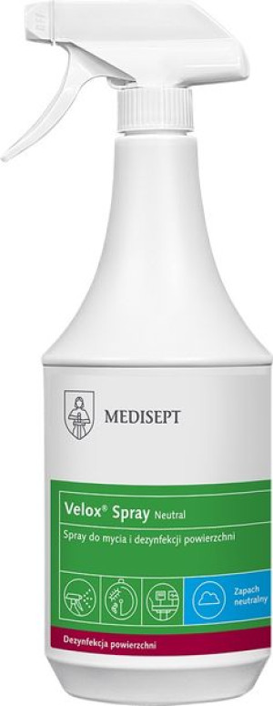 Velox Spray 1l Neutral Dezynfekcja Powierzchni