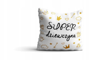 Prezent dla Kobiety PODUSZKA DZIEŃ KOBIET
