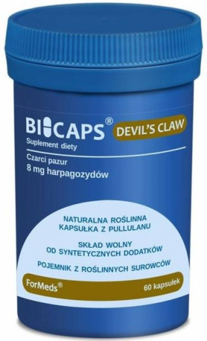Czarci pazur Diabelski 60 kaps Devil's Claw Formeds - suplement diety