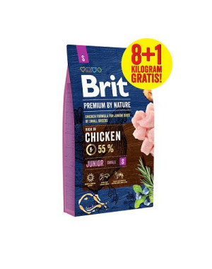 Brit Premium By Nature "s" Junior 8kg+1 Gratis