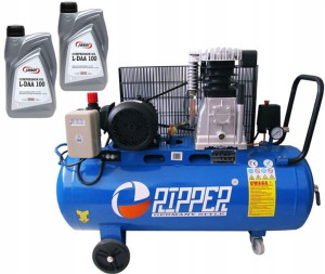 Kompresor Sprężarka 100l 2 Tłoki 400v 450l/min +ol