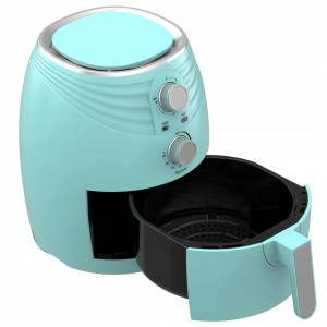 Frytkownica Beztłuszczowa Turbotronic Frytownica 3,5L 1400W Turkusowa