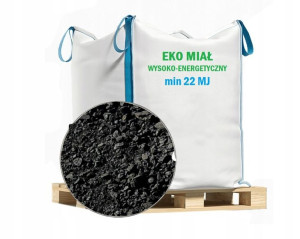 Eko-miał Miał Węglowy Węgiel 1 Tona Big-bag