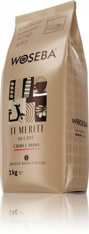Kawa ziarnista Woseba Ti Meriti Crema E Aroma 1kg