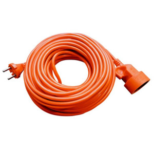 Przedłużacz ogrodowy pomarańczowy 30M PO-ST/30M/2X1/OMY Plastrol
