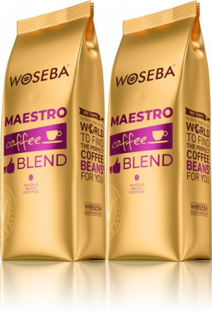 Kawa ziarnista Woseba Maestro 2x500g