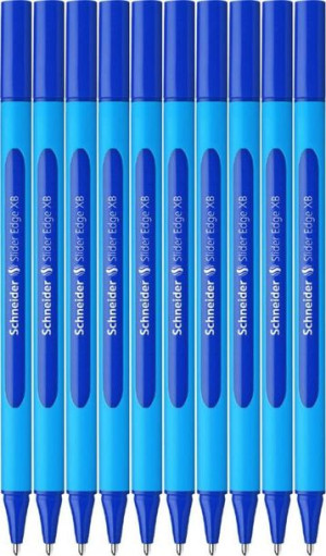 10x Długopis Schneider Slider Edge XB niebieski
