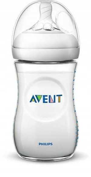 Butelka Avent 260 ml ze smoczkiem natural 1m+