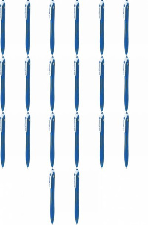 20x Długopis automatyczny Pilot Re-grip Begreen 0.7mm niebieski