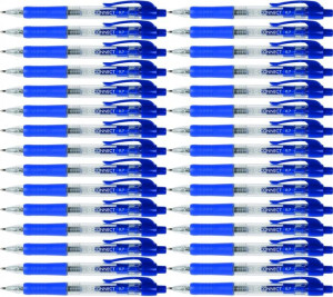 100x Długopis automatyczny Q-Connect 1mm niebieski