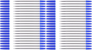 100x Długopis D.Rect 980 Eko 1mm niebieski