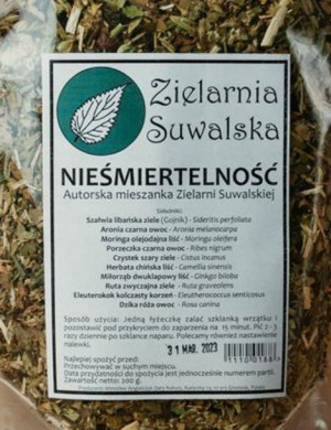 Zioła Nieśmiertelność 200g Zielarnia Suwalska