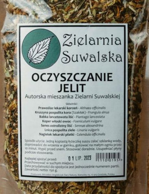 Zioła Oczyszczanie jelit Zielarnia Suwalska 150 g