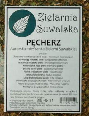 Zielarnia Suwalska Pęcherz 250 g