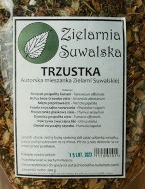 Mieszanka ziół Zielarnia Suwalska Trzustka 200 g