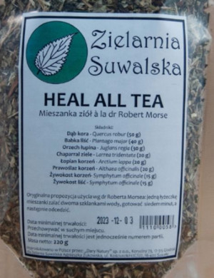 Zioła Heal All Tea 220g Zielarnia Suwalska