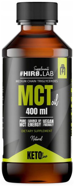 Olej MCT Oil 400 ml Dieta Keto Hiro.Lab - suplement diety