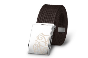 Mocny Pasek parciany do spodni Kaletnik Choco (obwód w pasie 105-115 cm)