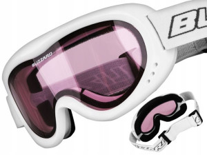 Gogle narciarskie BLIZZARD 907 białe UV S1